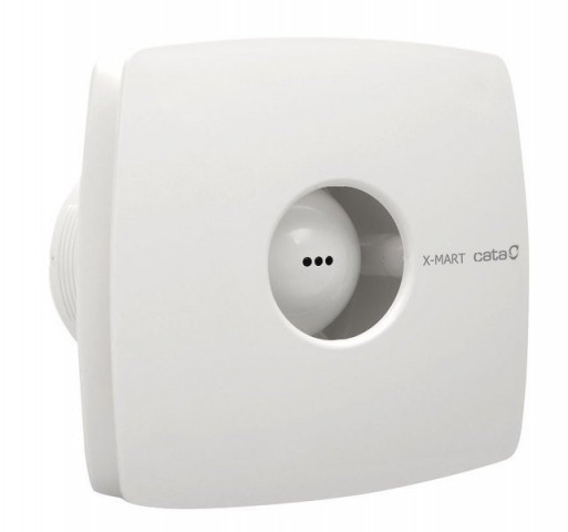Cata X-MART 10T koupelnový ventilátor axiální s časovačem, 15W, potrubí 100mm, bílá