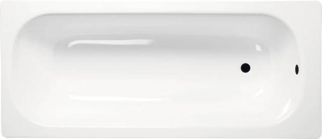 SMAVIT Obdélníková smaltovaná vana 120x70x39cm, bílá