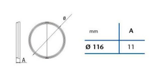 Cata Zpětná klapka 120mm