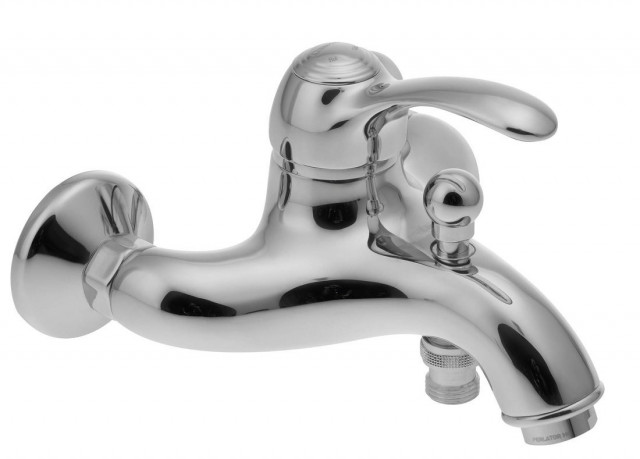 Sapho KIRKÉ nástěnná vanová baterie, chrom