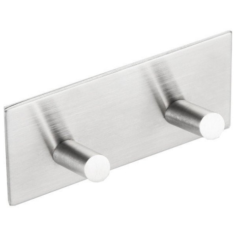 Sapho Samolepící dvojháček, nerez mat