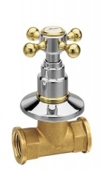 Sapho ANTEA podomítkový ventil, studená, chrom/zlato