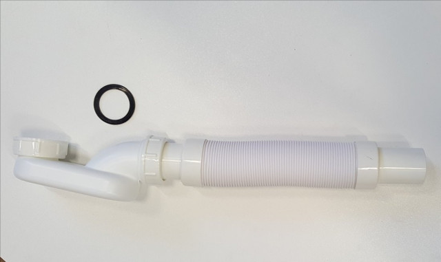 Aqualine Sifon 6/4", s flexi připojovací hadicí, DN40