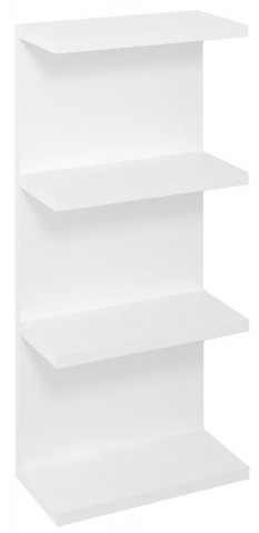 Sapho RIWA otevřená police 30x70x15 cm, bílá lesk