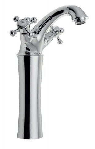 Sapho ANTEA stojánková umyvadlová baterie vysoká s výpustí, výška 245mm, chrom