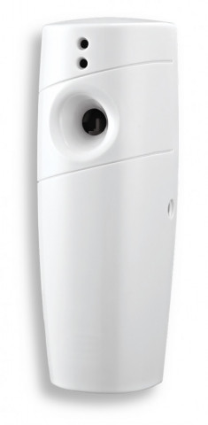 Novaservis - Automatický osvěžovač vzduchu, napájení na baterie, bílý.