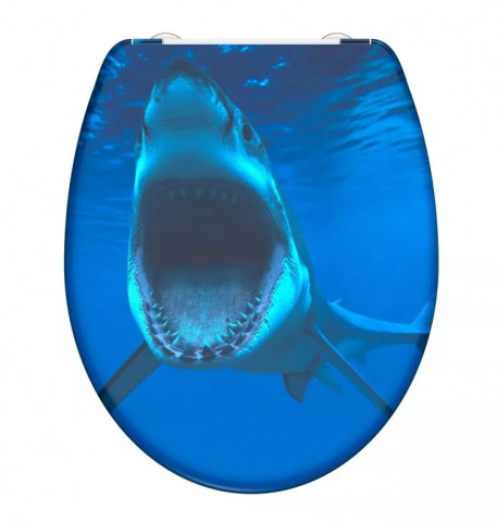 Eisl WC sedátko Shark duroplast SoftClose, EasyTake