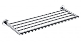 Sapho X-ROUND polička na ručníky 600mm, chrom