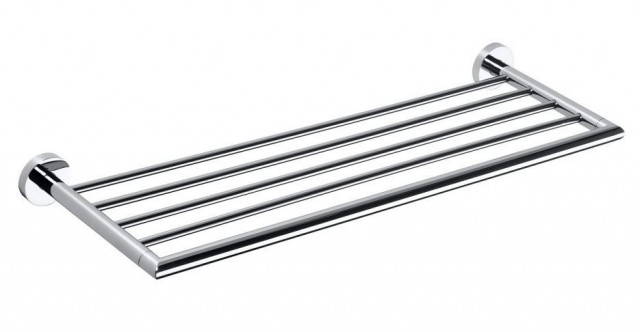 Sapho X-ROUND polička na ručníky 600mm, chrom