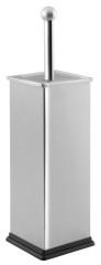 Aqualine SIMPLE LINE WC štětka hranatá, nerez mat