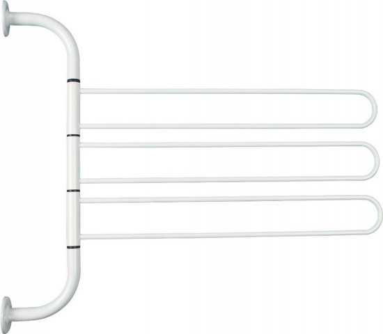 Aqualine WHITE LINE otočný trojsušák, bílá