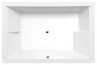 Polysan DUPLA obdélníková vana 180x120x54cm, bílá