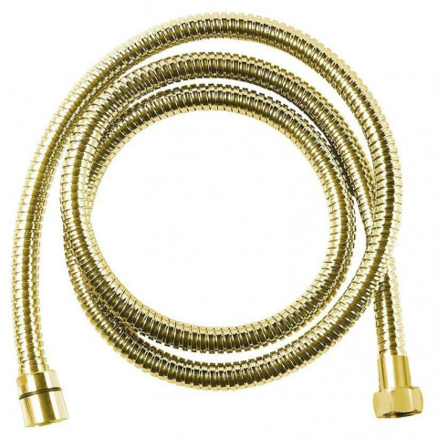 Sapho POWERFLEX kovová sprchová hadice, 175cm, zlato