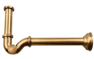 Sapho Bidetový sifon 5/4", odpad 32mm, bronz