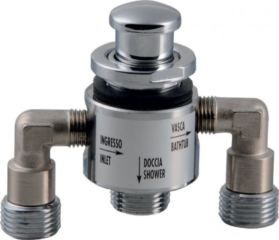 Sapho Přepínač na okraj vany, chrom