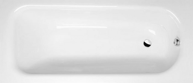 Polysan LAURA obdélníková vana 160x70x39cm, bílá