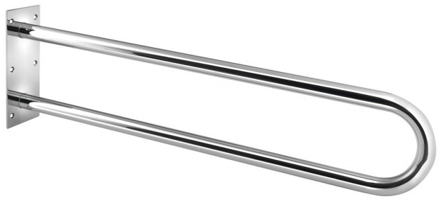 Sapho HANDICAP opěrné pevné madlo tvar U 813mm, nerez lesk