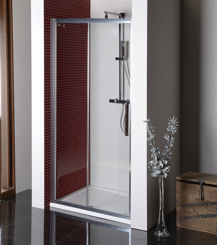 Polysan LUCIS LINE sprchové dveře 1200mm, čiré sklo