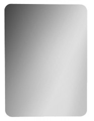 Sapho ISHAPE zrcadlo s broušenou hranou 60x80cm, zakulacené rohy, CU free