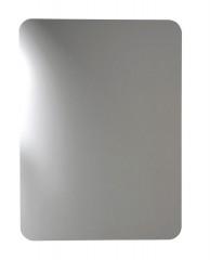Sapho ISHAPE zrcadlo s broušenou hranou 50x90cm, zakulacené rohy, CU free