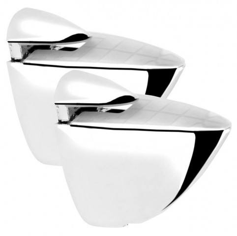 Sapho TUCAN držáky poličky max 12mm, pár, chrom