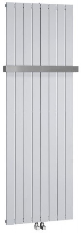 Sapho COLONNA otopné těleso 602x1800 mm, metalická stříbrná