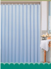 Aqualine Sprchový závěs 180x180cm, polyester, modrá