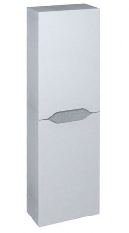 Sapho WAVE skříňka vysoká 40x140x20cm, levá/pravá, bílá/dub stříbrný