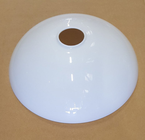 Sapho GLOSTER skleněné stínidlo 250mm, v.85mm, otvor 40mm (AU514)