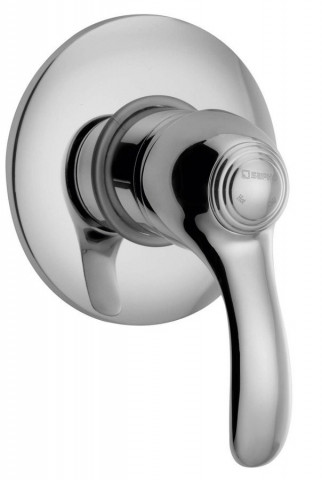 Sapho KIRKÉ podomítková sprchová baterie, 1 výstup, chrom