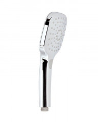 Sapho Ruční masážní sprcha s tlačítkem, 4 režimy sprchování, 100x100mm, ABS/chrom