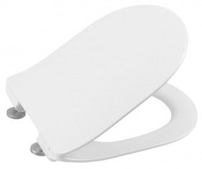 Sapho EDITA WC sedátko, SLIM, Soft Close, Easy Take, bílá