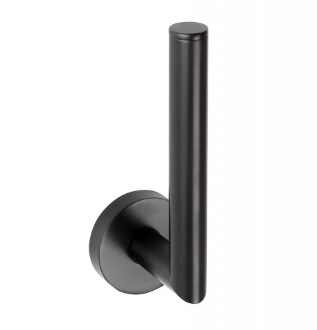 Sapho X-ROUND BLACK držák toaletního papíru rezervní, černá mat