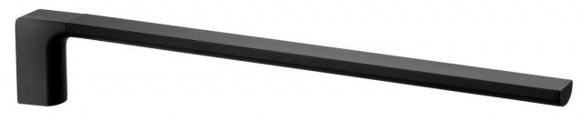 Gedy PIRENEI pevný držák ručníků 410mm, černá mat