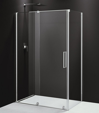 Polysan ROLLS obdélníkový sprchový kout 1100x900 mm, L/P varianta, čiré sklo