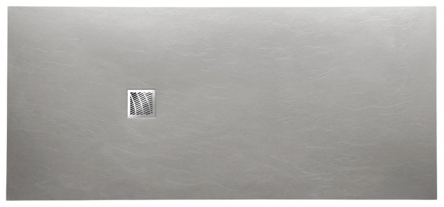Gelco MITIA sprchová vanička z litého mramoru, obdélník 120x90cm, šedá