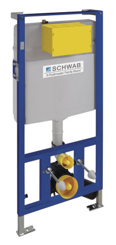 SCHWAB SCHWAB DUPLO WC 199 podomítková nádržka pro suchou montáž 3/6l, DN110mm