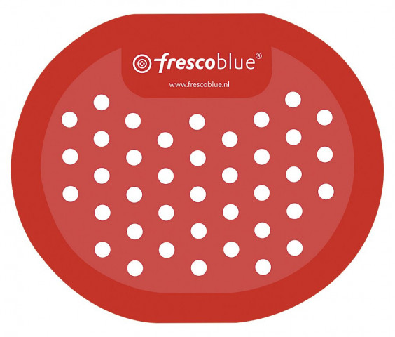 SCHWAB FRESCOBLUE sítko pro urinál 168x140 mm, červená
