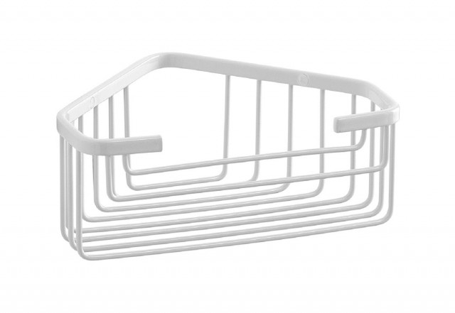Gedy SMART rohová police do sprchy, 200x80x151mm, bílá