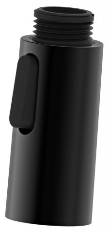 Sapho FLAWO výsuvná sprcha dřezové baterie 1/2", 2 režimy, černá mat
