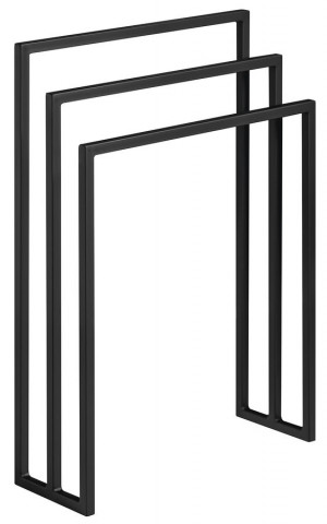 Sapho SKA stojan na ručníky 550x800x200mm, černá mat