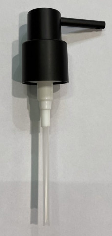 Sapho Pumpička k dávkovači mýdla, plast, černá mat