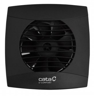 Cata UC-10 koupelnový ventilátor axiální, 8W, potrubí 100mm, černá