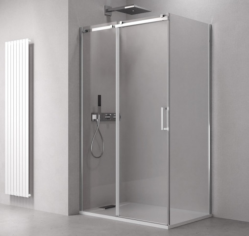 Polysan THRON SQUARE obdélníkový sprchový kout 1500x900mm, hranaté pojezdy