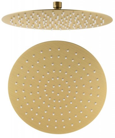 Sapho SLIM hlavová sprcha, průměr 300mm, zlato mat