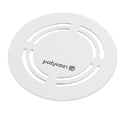 Polysan FLEXIA kruhová krytka sifonu, bílá