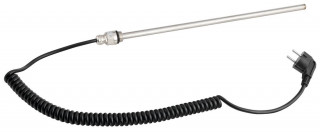 Aqualine Topná tyč, kroucený kabel/černá, 500 W