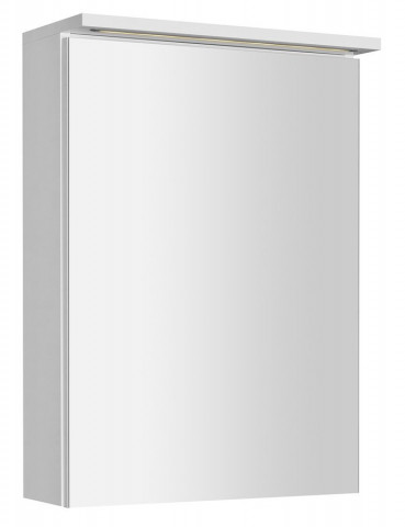 Aqualine KAWA STRIP galerka s LED osvětlením 50x70x22cm, bílá