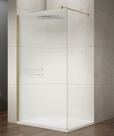 Gelco VARIO GOLD jednodílná sprchová zástěna k instalaci ke stěně, sklo nordic, 1100 mm