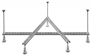 Polysan Nosná konstrukce pro hlubokou vaničku VISLA 80x80cm